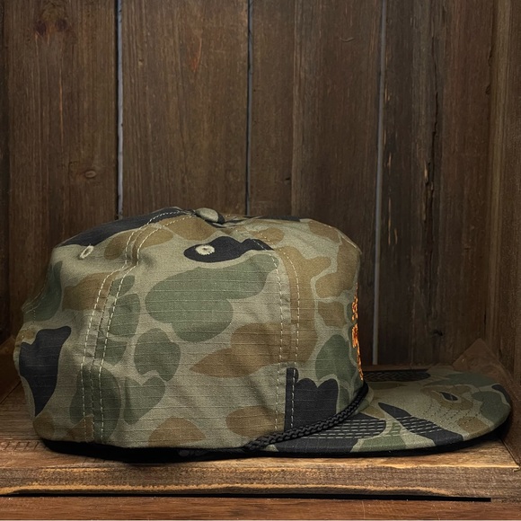 SOLD-Howler Brothers Los Hermanos “ The Brothers” Austin Texas Snapback Camo Hat - Picture 8 of 12